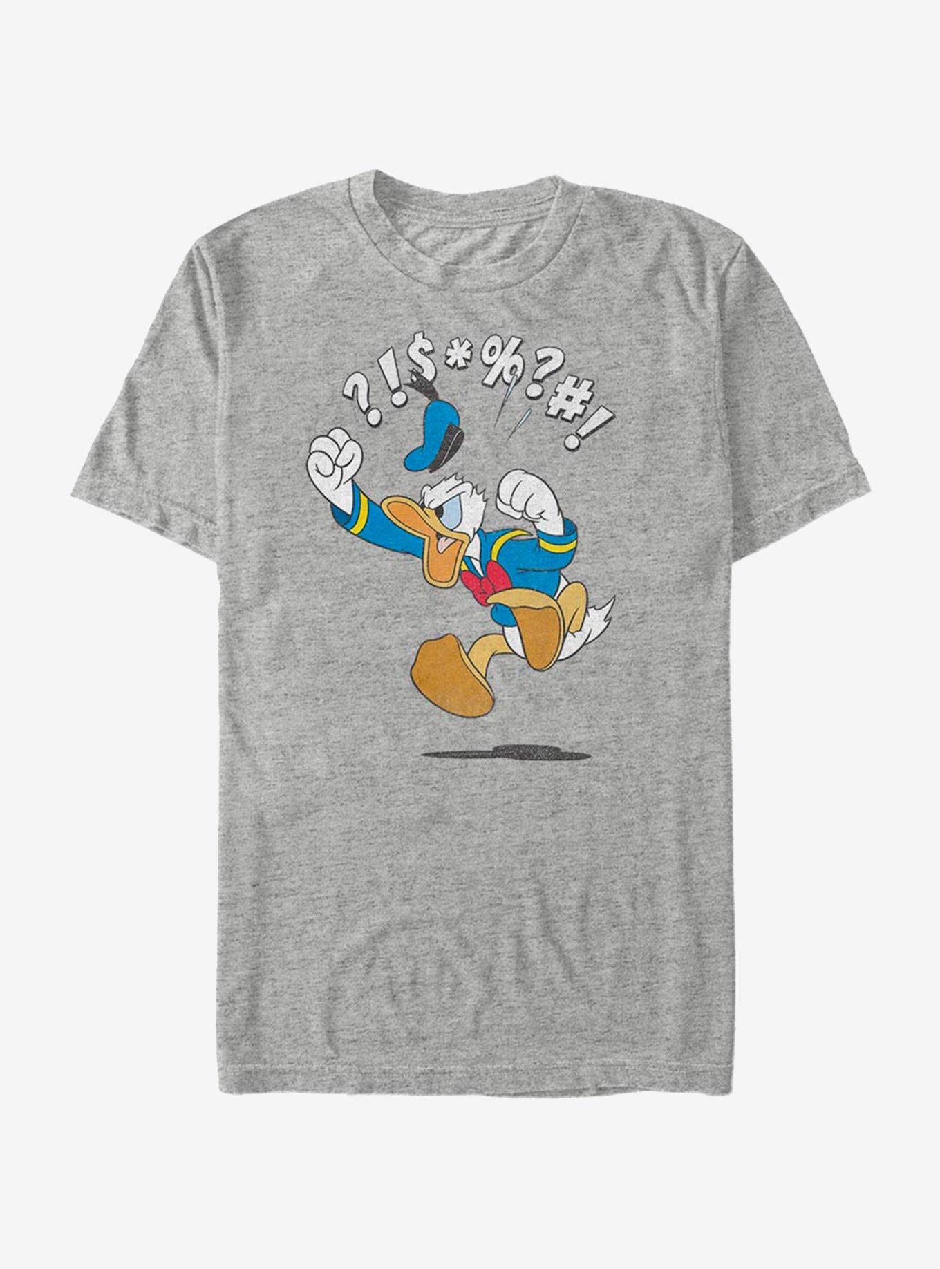 Disney Donald Duck Donald Jump T-Shirt - GREY | Hot Topic