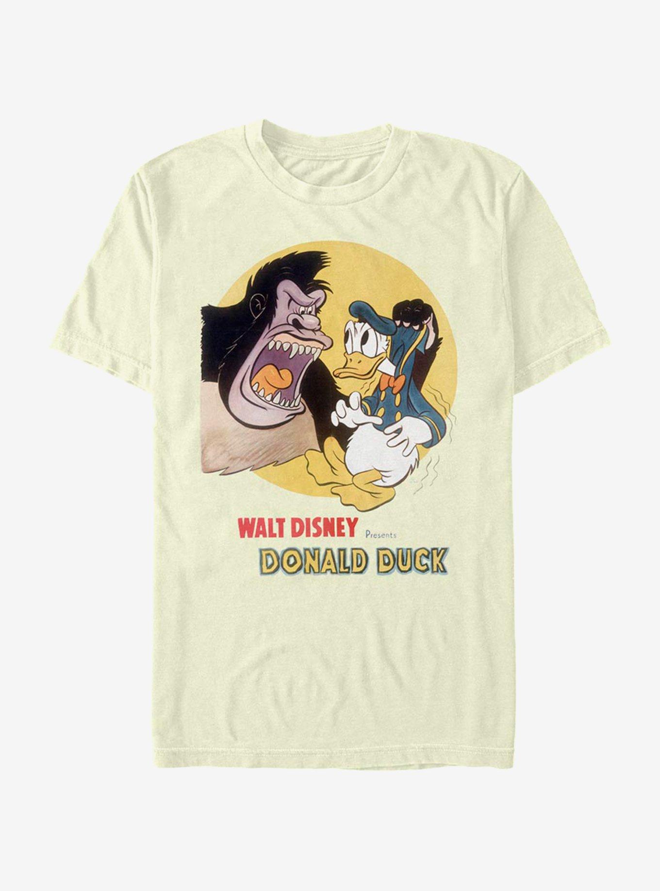 Disney Donald Duck Donald And The Gorilla T-Shirt, NATURAL, hi-res