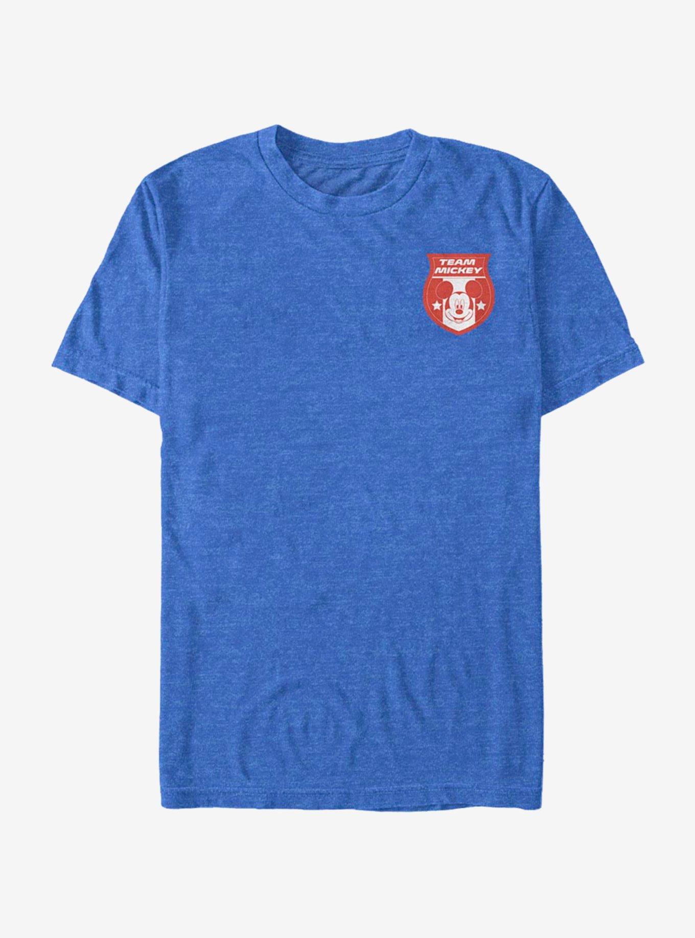 Disney Mickey Mouse Canada Badge T-Shirt, ROY HTR, hi-res