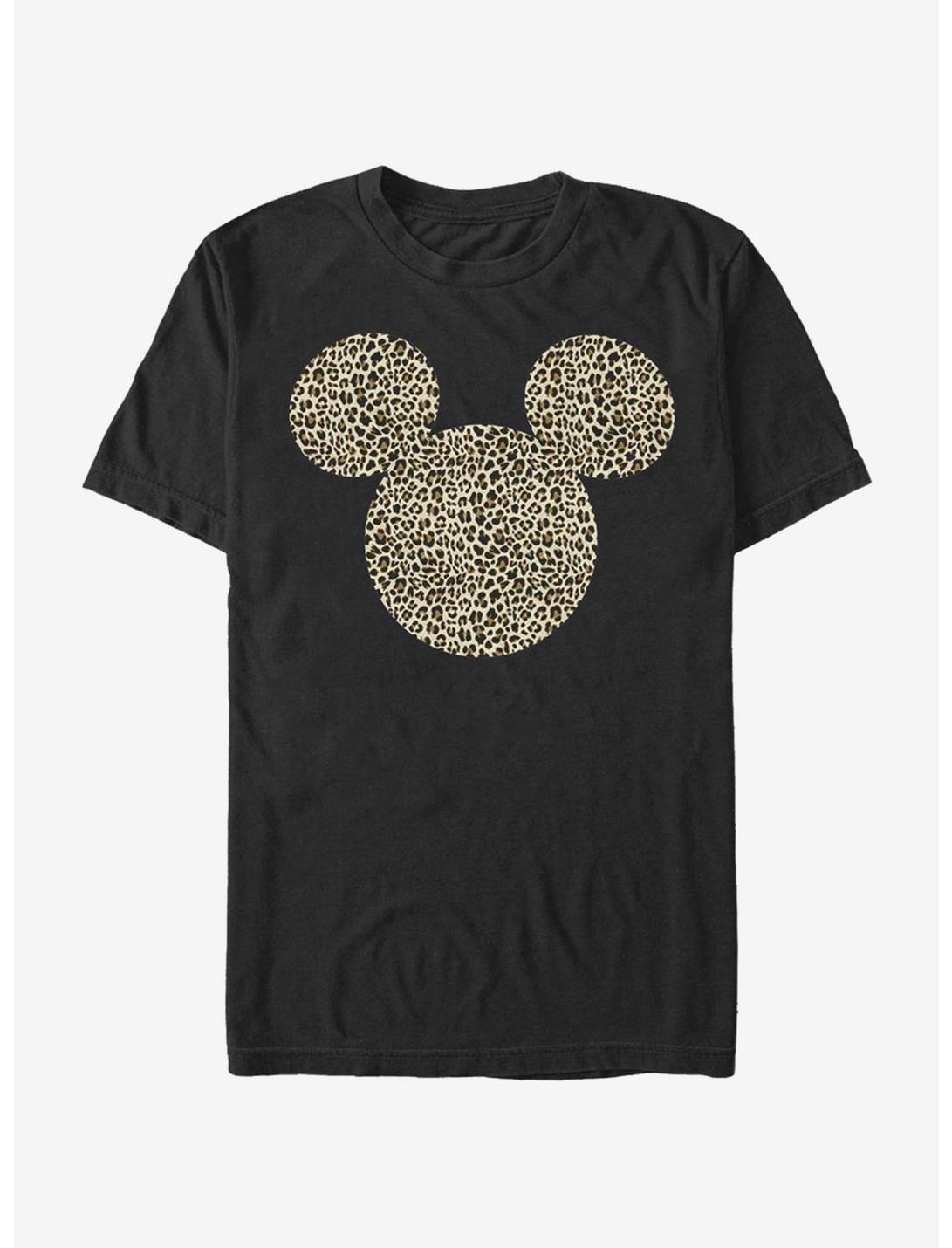 Disney Mickey Mouse Animal Ears T-Shirt, BLACK, hi-res