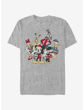 Disney Mickey Mouse Holiday Group T-Shirt, , hi-res