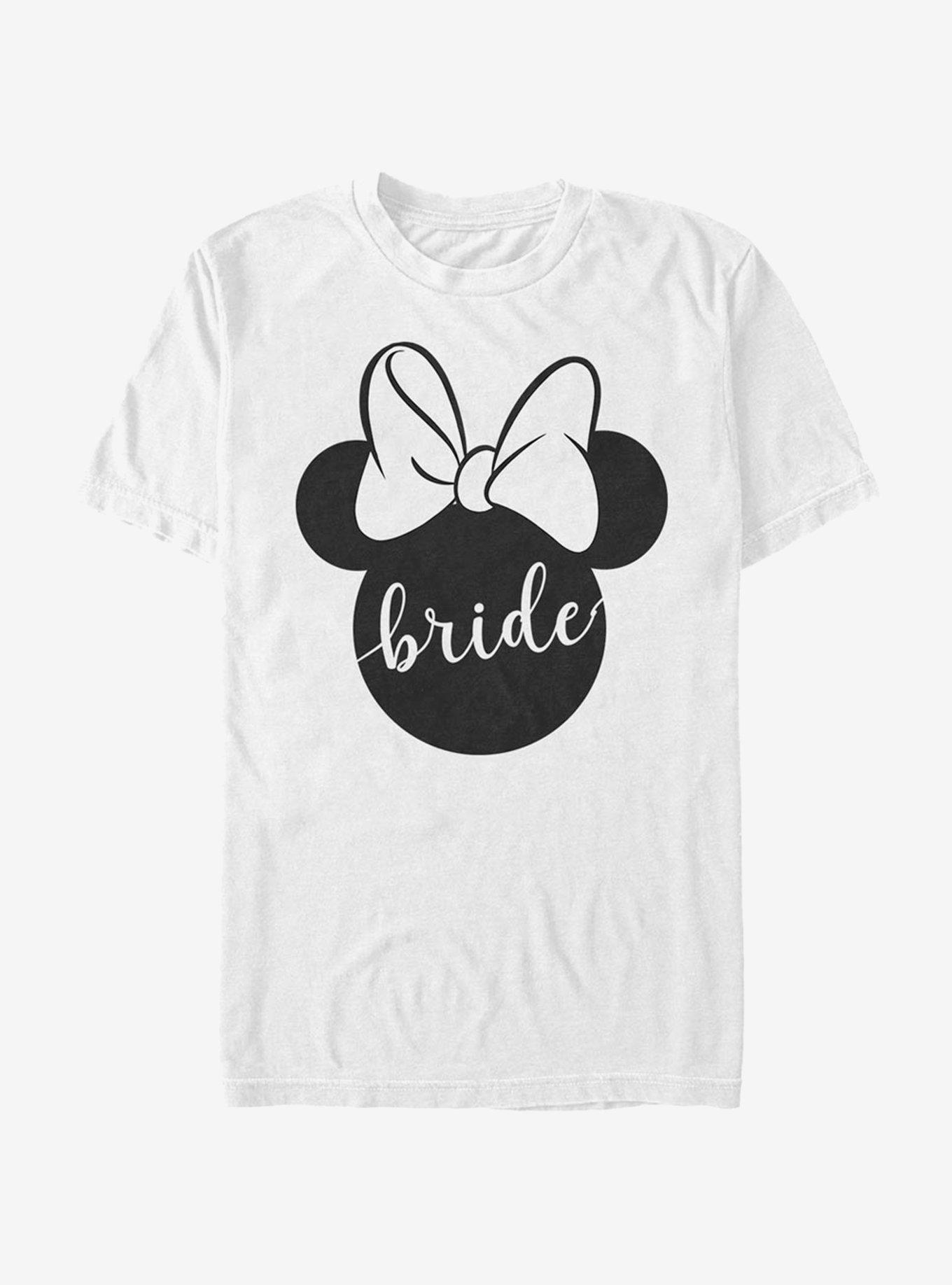 Disney Minnie Mouse Bow Bride T-Shirt