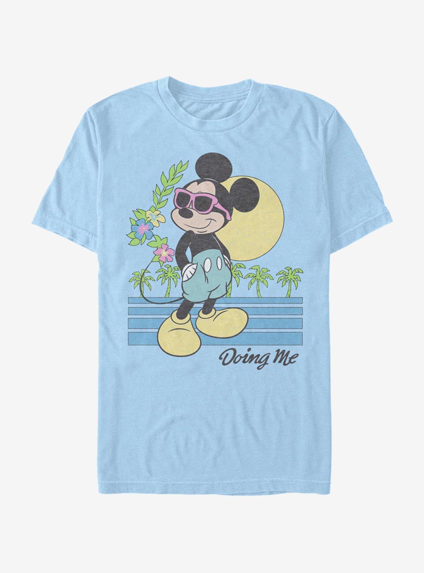 Disney Mickey Mouse Mickey Doing Me T-Shirt, LT BLUE, hi-res