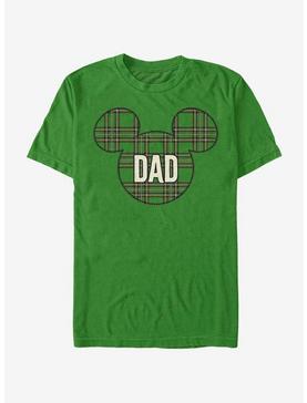 Disney Mickey Mouse Dad Holiday Patch T-Shirt, KELLY, hi-res