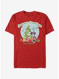 Disney Mickey Mouse Greetings From Daughter T-Shirt, RED, hi-res