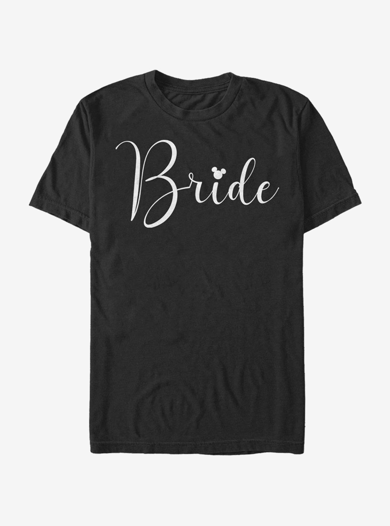 Disney Mickey Mouse Disney Bride T-Shirt - BLACK | Hot Topic
