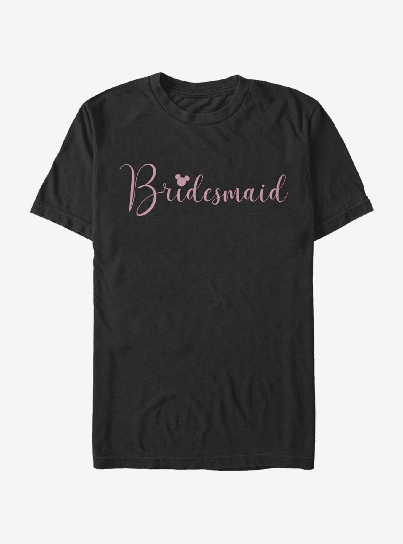 Disney Mickey Mouse Bridesmaid T-Shirt