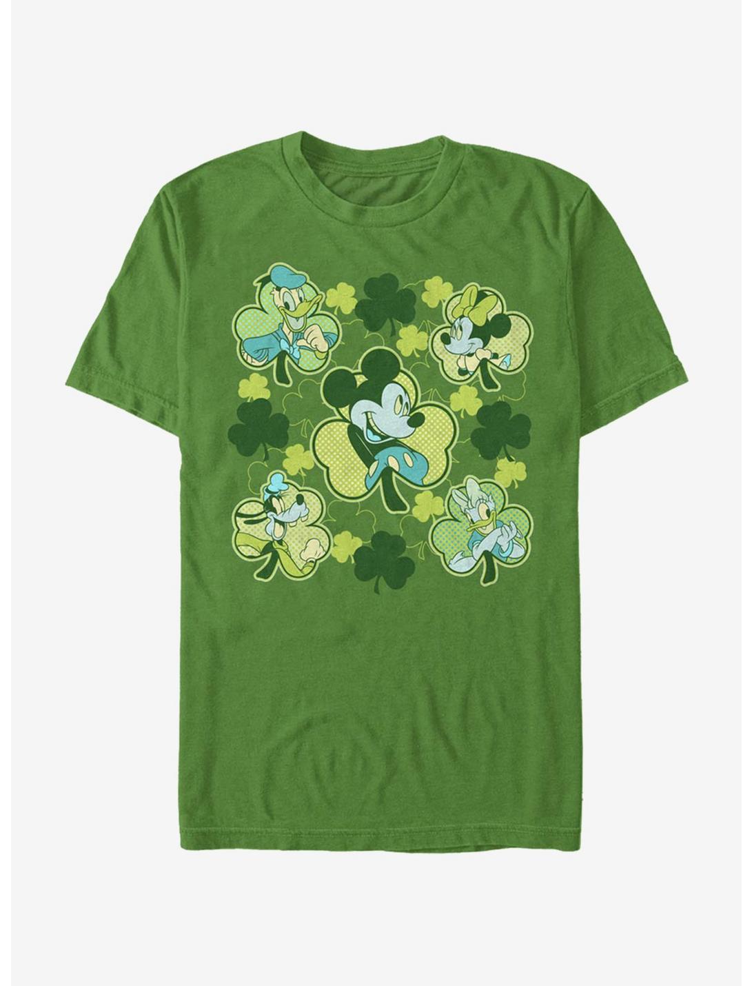 Disney Mickey Mouse & Friends Clovers T-Shirt, KELLY, hi-res