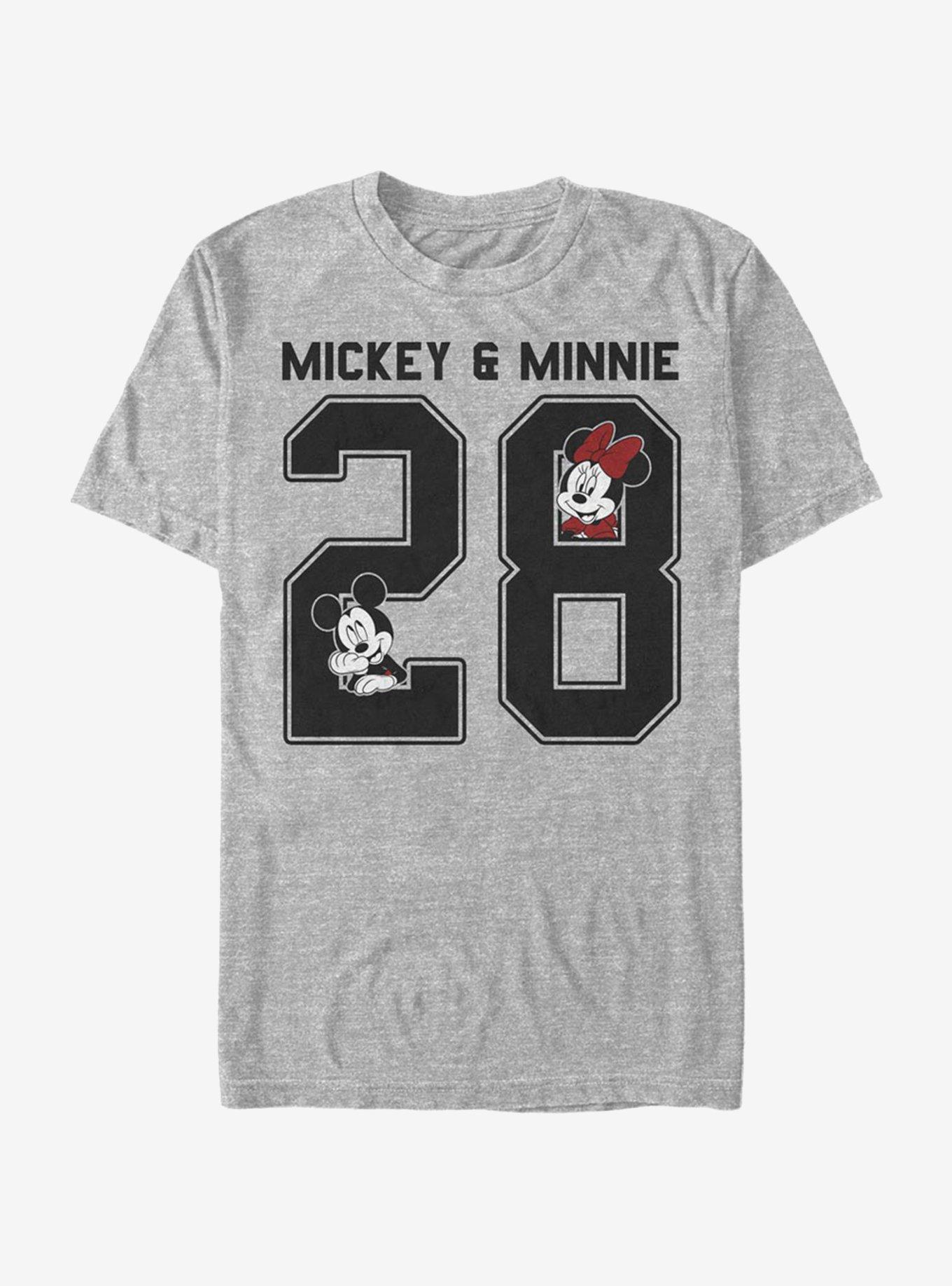 Disney Mickey Mouse Mickey Minnie Collegiate T-Shirt, , hi-res