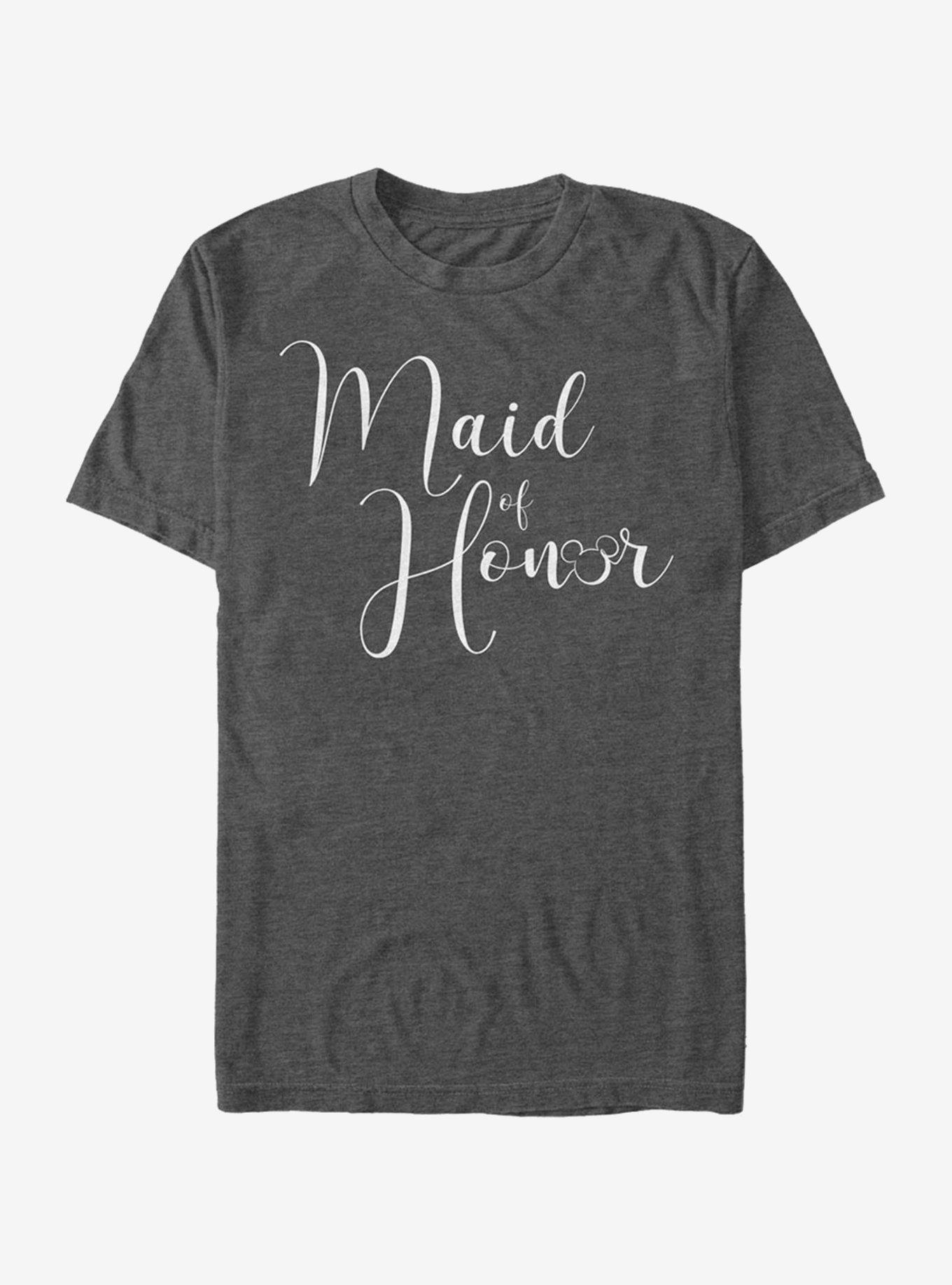 Disney Mickey Mouse Disney Maid Of Honor T-Shirt, CHAR HTR, hi-res