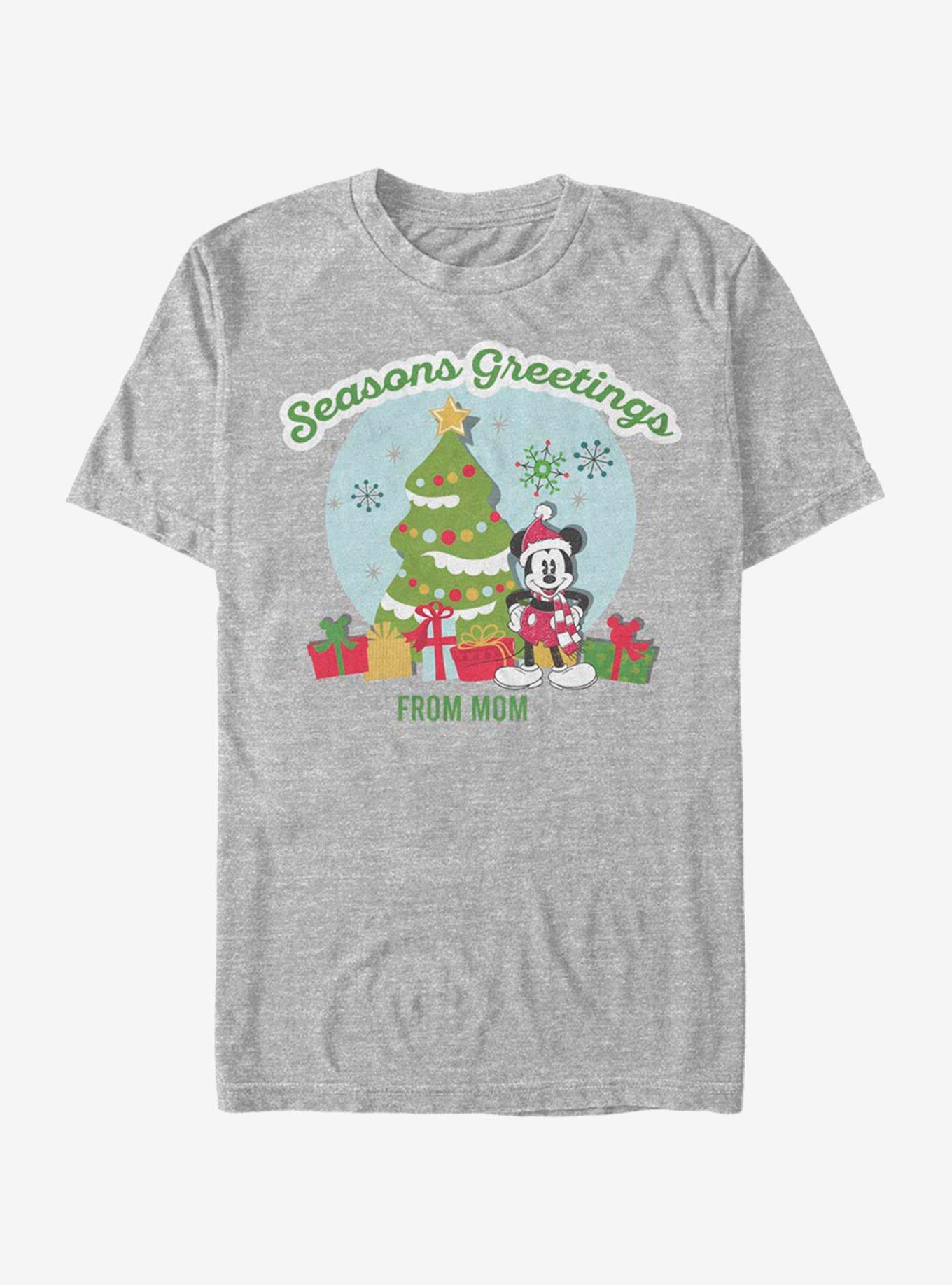 Disney Mickey Mouse Greetings From Mom T-Shirt, ATH HTR, hi-res