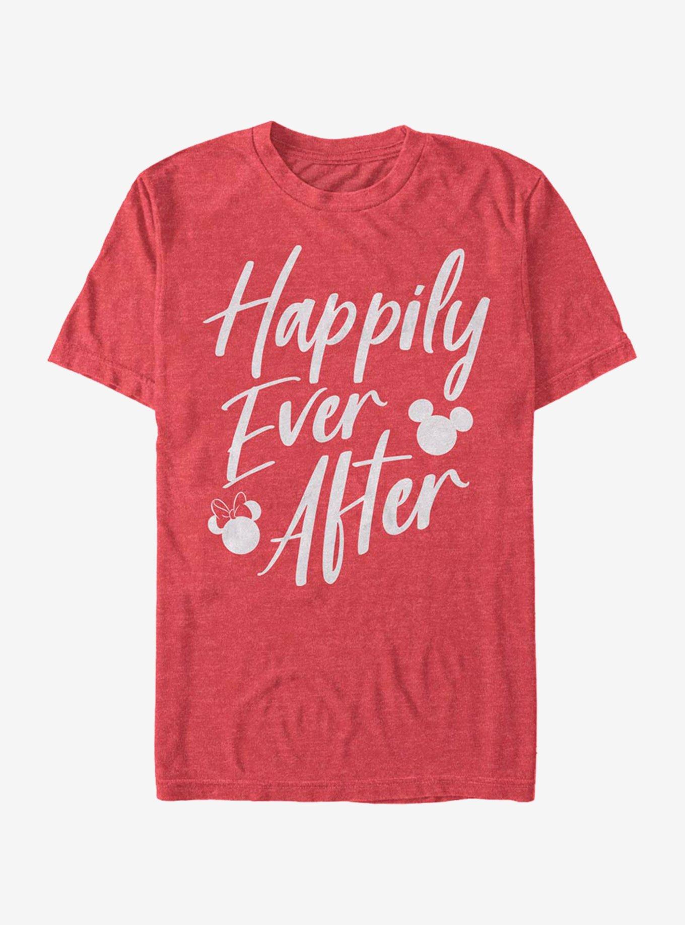 Disney Mickey Mouse Happily Ever After T-Shirt, RED HTR, hi-res