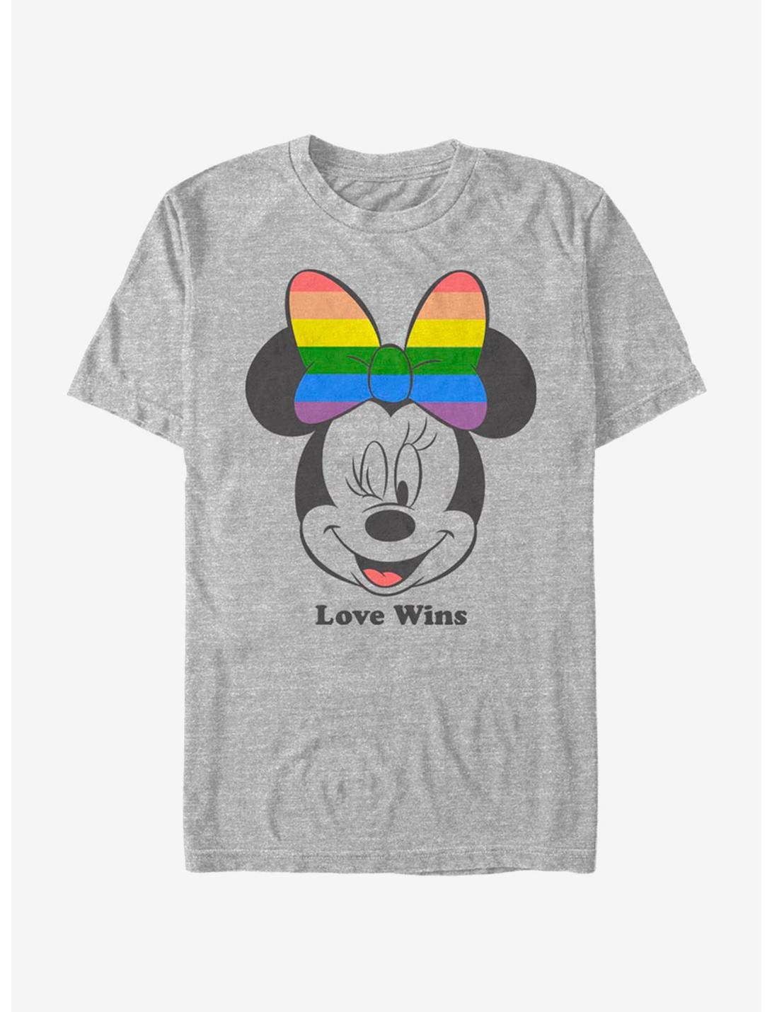 Disney Mickey Mouse Love Wins T-Shirt, ATH HTR, hi-res