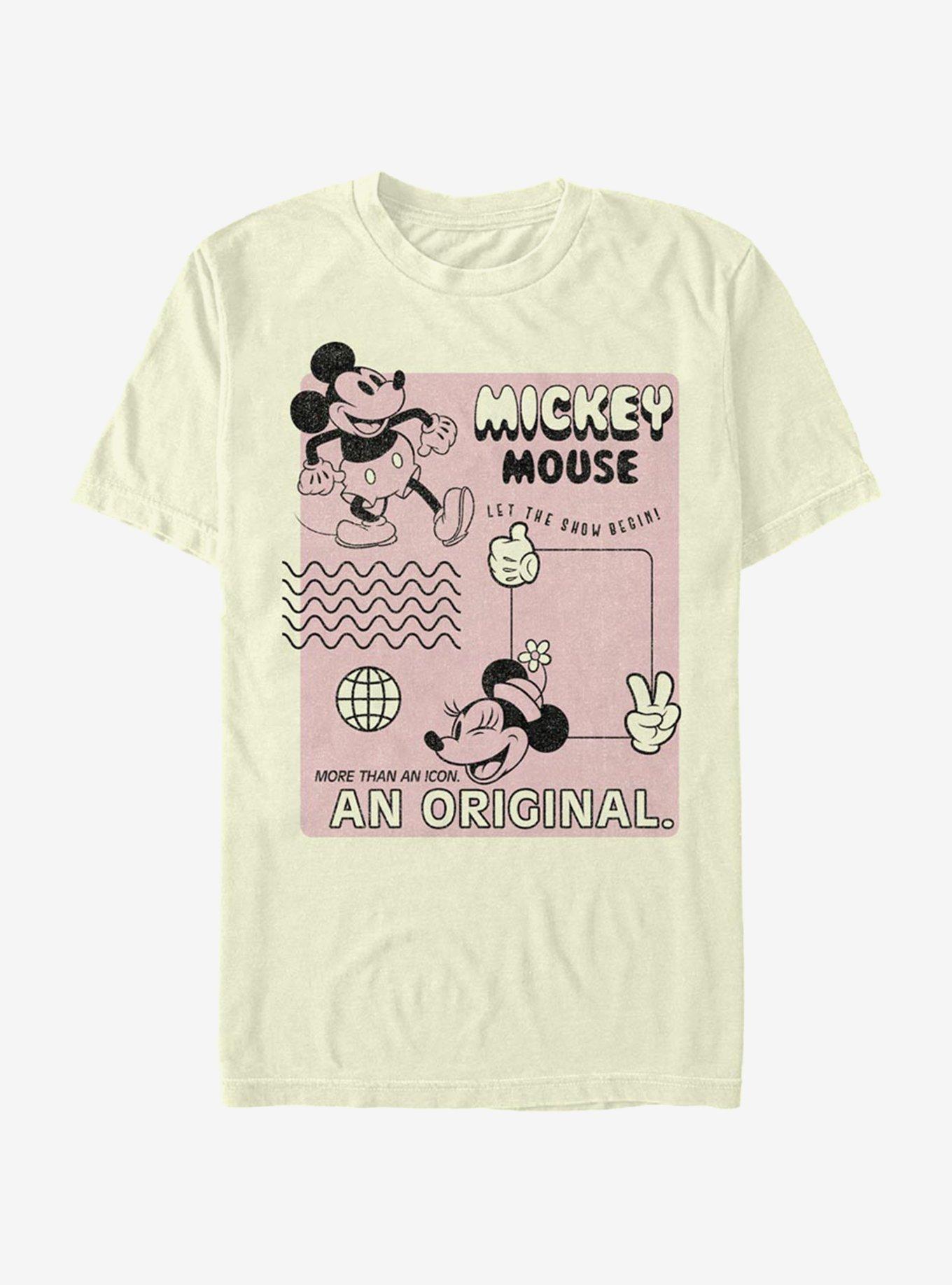 Disney Mickey Mouse Orginal Mickey T-Shirt, NATURAL, hi-res