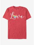 Disney Mickey Mouse Love And Disney T-Shirt, RED HTR, hi-res