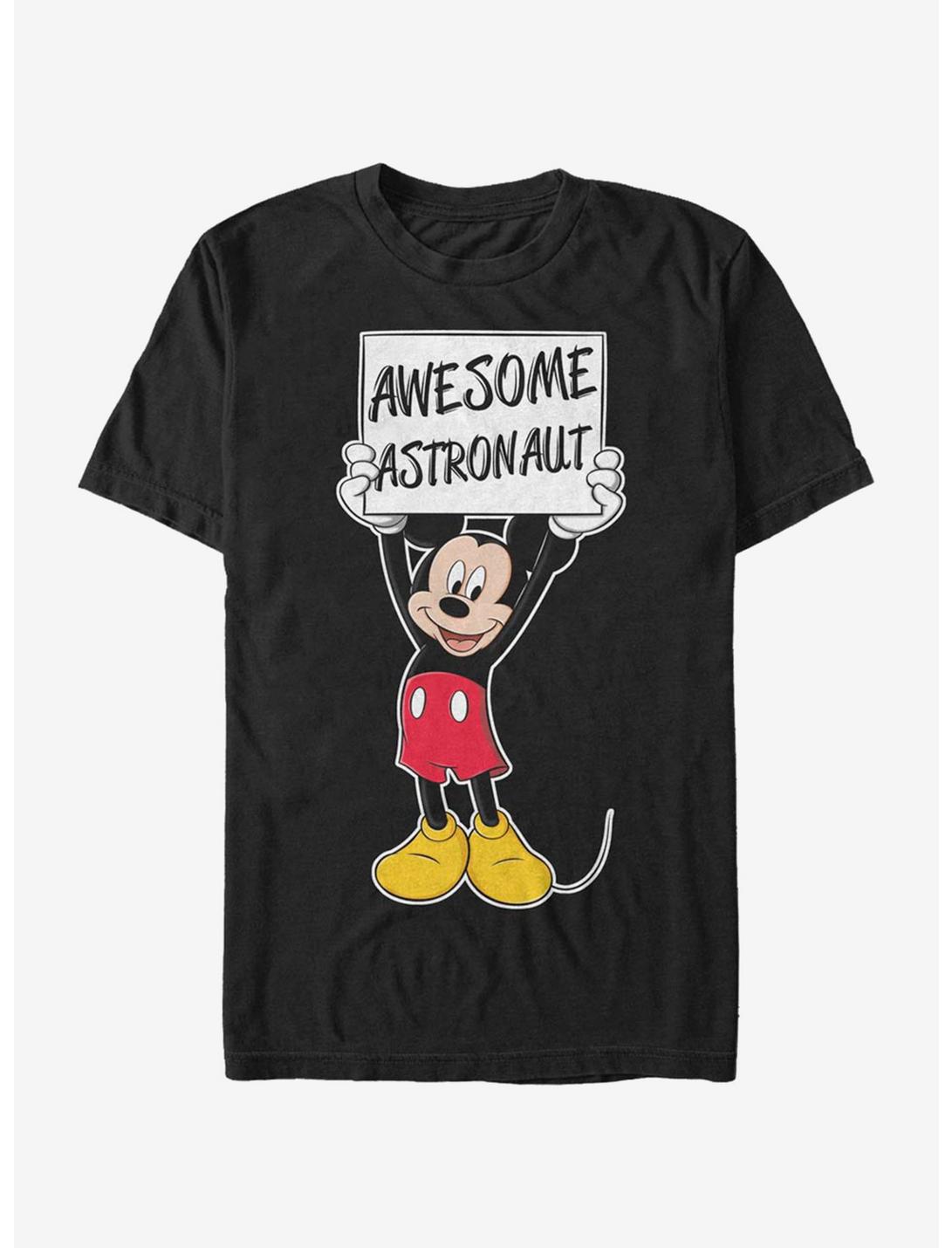 Disney Mickey Mouse Mickey Awesome Astronaut T-Shirt, BLACK, hi-res