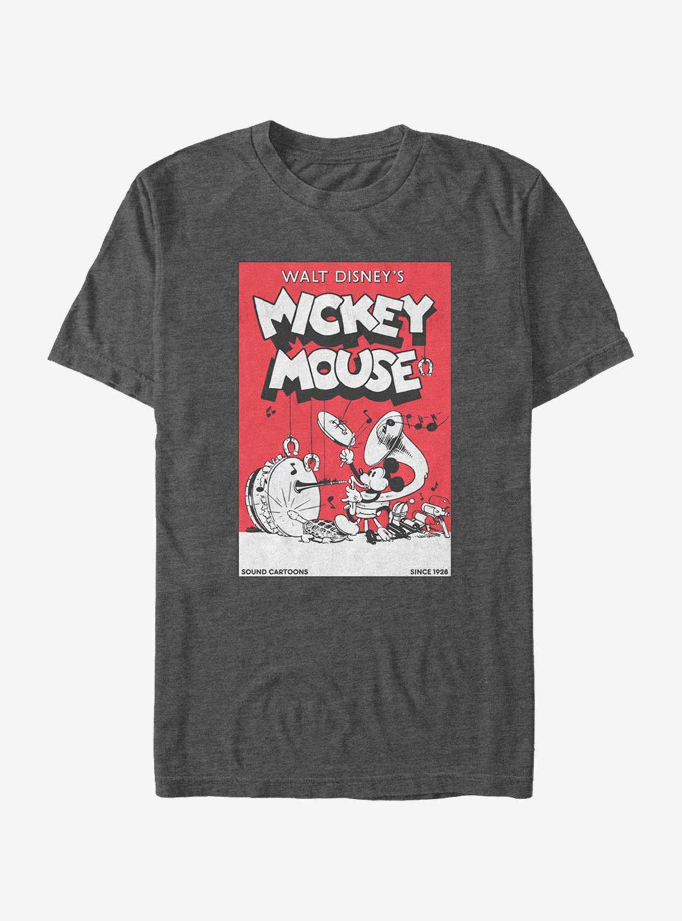 Disney Mickey Mouse Mickey Band Comic T-Shirt, , hi-res