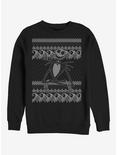 The Nightmare Before Christmas Jack Intarsia Sweater Sweatshirt, BLACK, hi-res