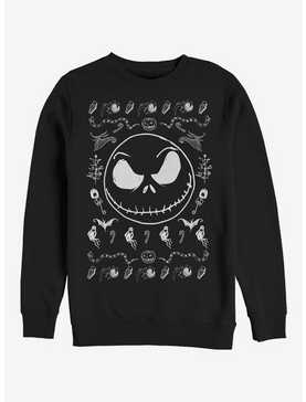 The Nightmare Before Christmas Jack Spooky Sweater Sweatshirt, , hi-res