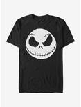The Nightmare Before Christmas Big Face Jack T-Shirt, BLACK, hi-res