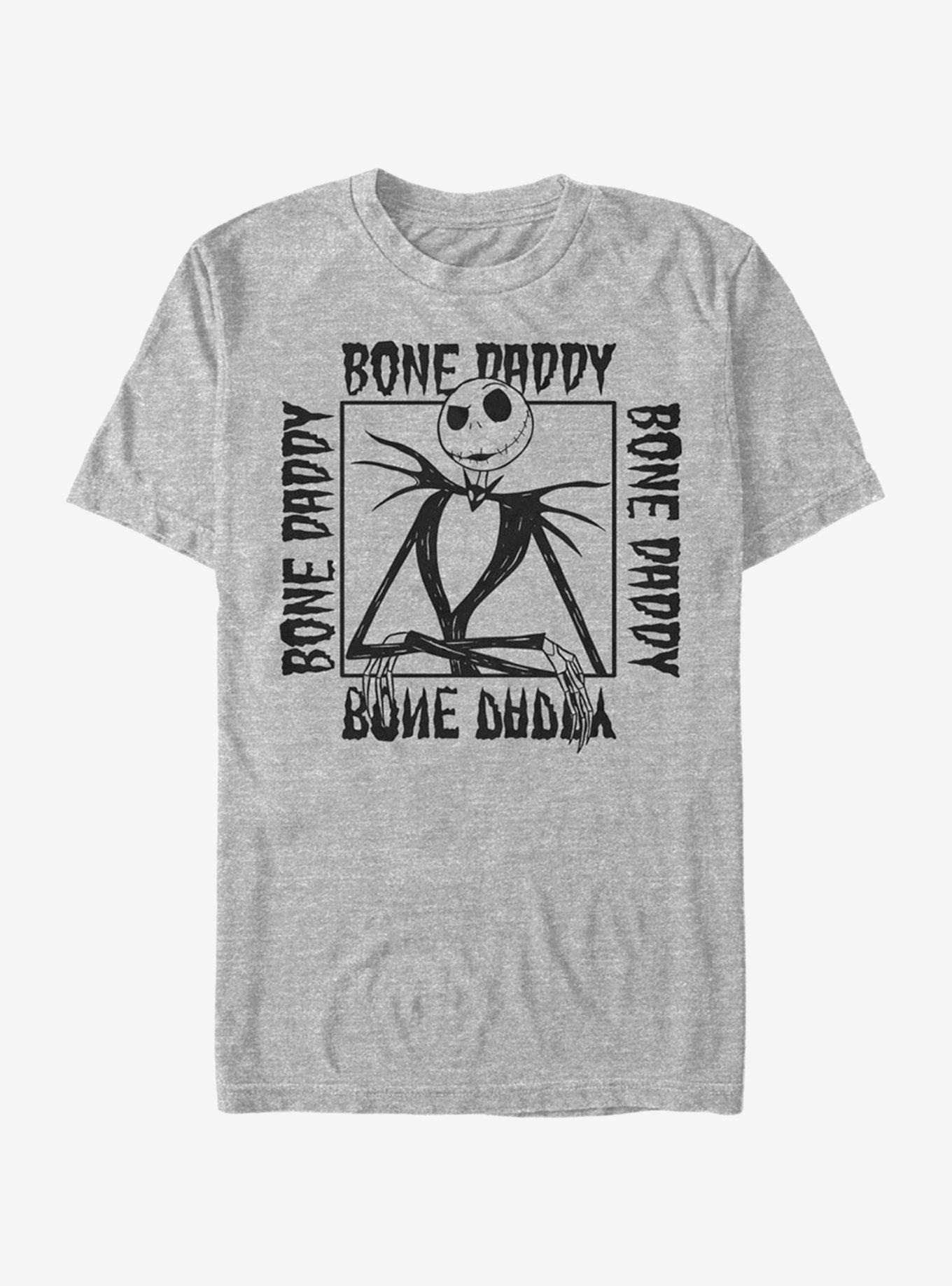 The Nightmare Before Christmas Bone Daddy Jack T-Shirt, ATH HTR, hi-res