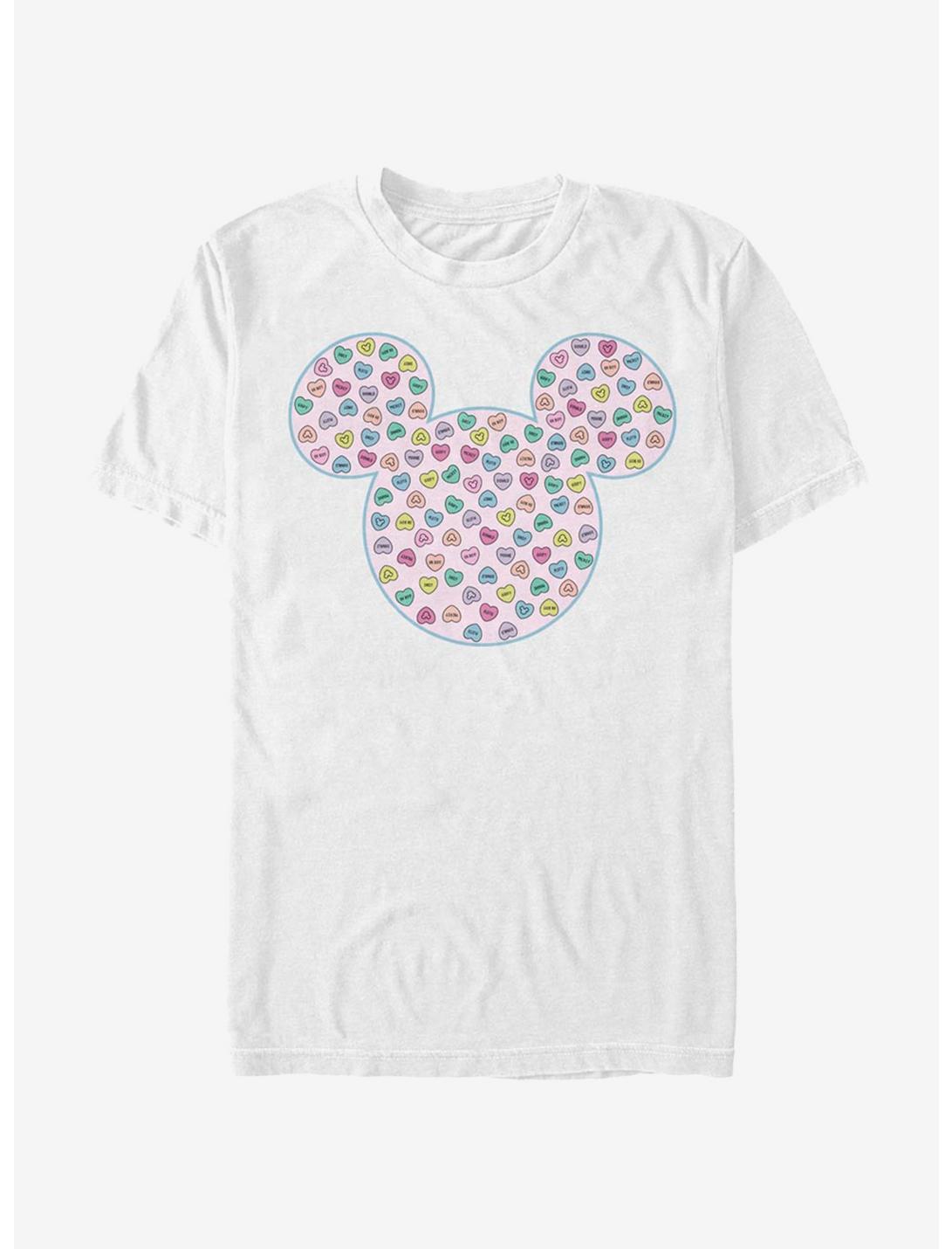Disney Mickey Mouse Mickey Candy Ears T-Shirt, WHITE, hi-res