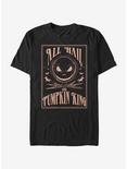 Plus Size The Nightmare Before Christmas Hail The Pumpkin King T-Shirt, BLACK, hi-res