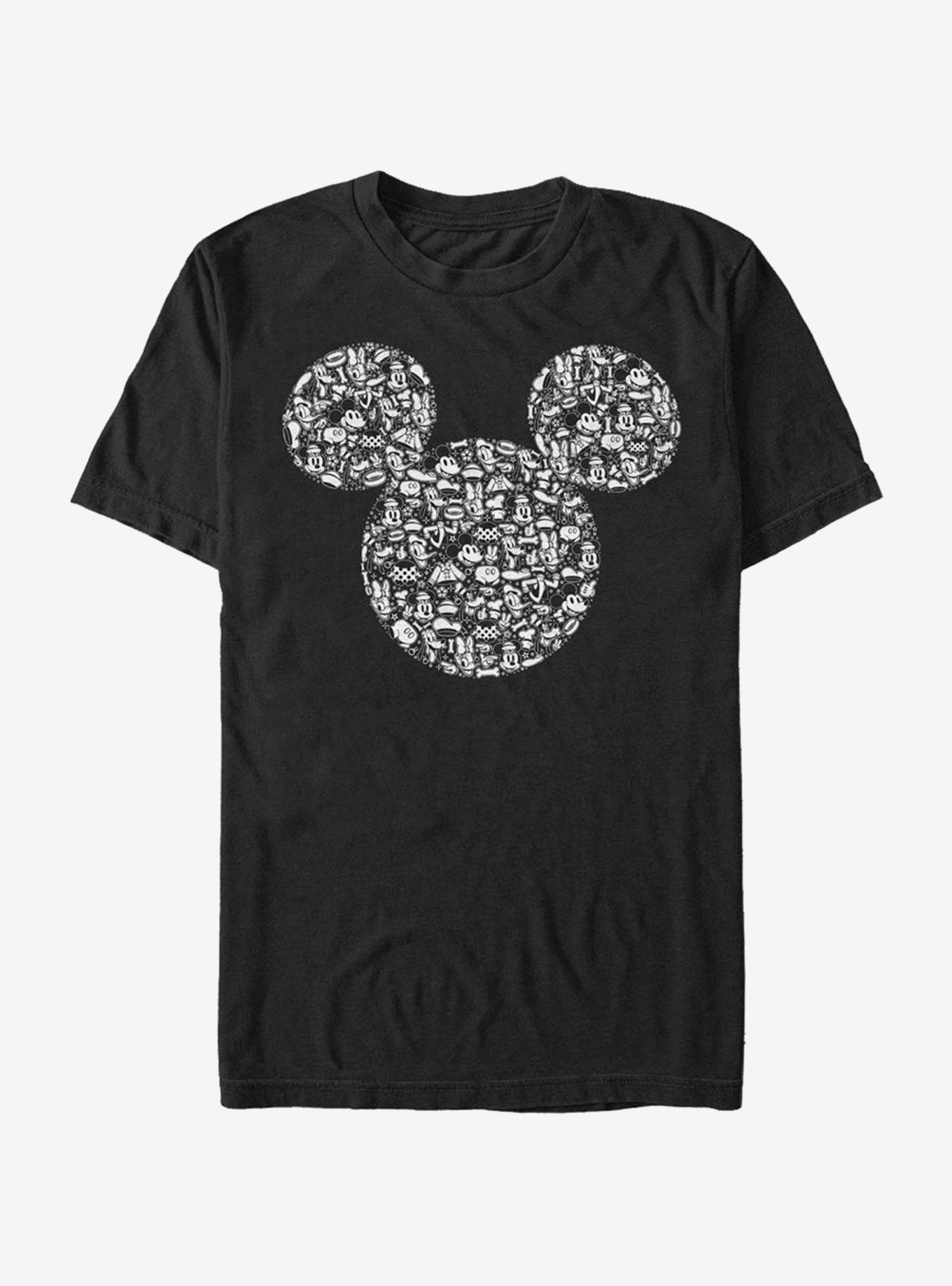 Disney Mickey Mouse Icons Fill T-Shirt