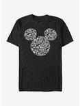 Disney Mickey Mouse Mickey Icons Fill T-Shirt, BLACK, hi-res