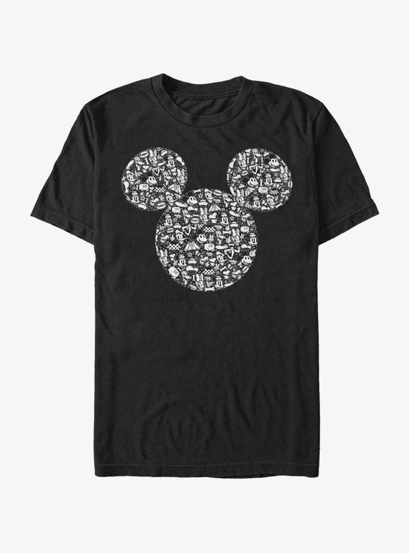 Disney Mickey Mouse Mickey Icons Fill T-Shirt, , hi-res