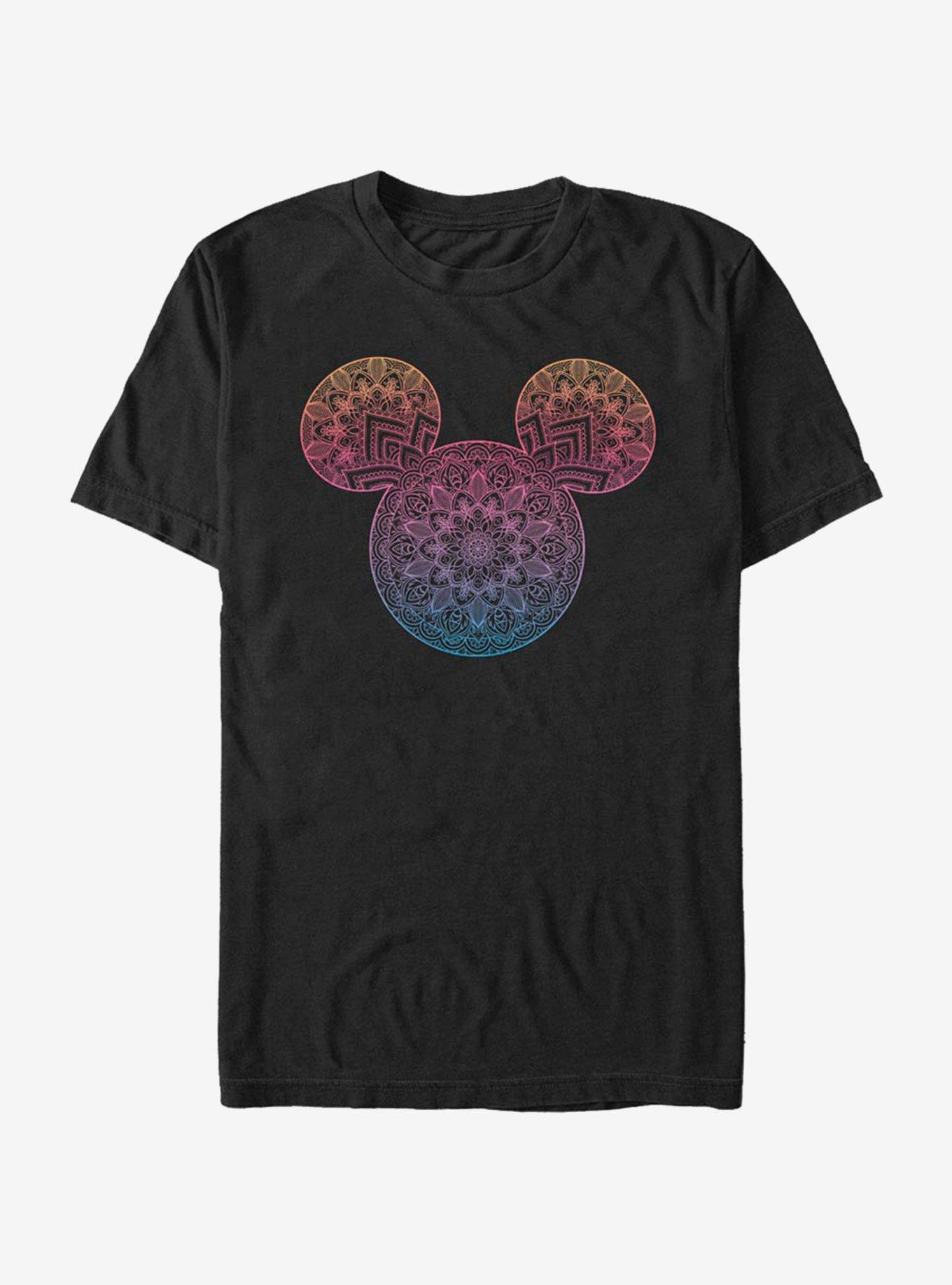 Disney Mickey Mouse Mandala Fill T-Shirt