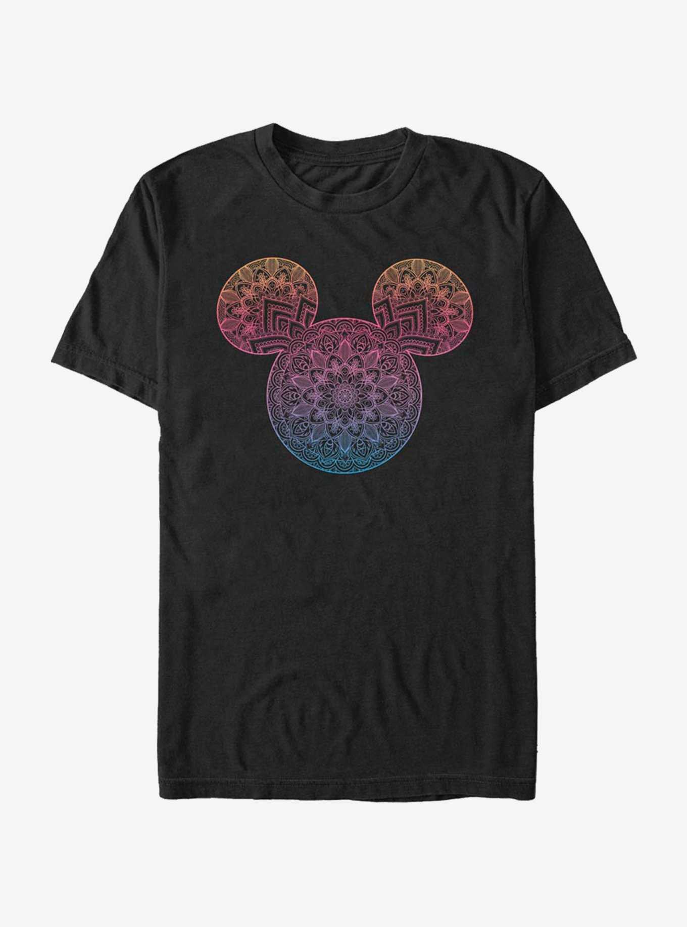 Disney Mickey Mouse Mickey Mandala Fill T-Shirt, , hi-res