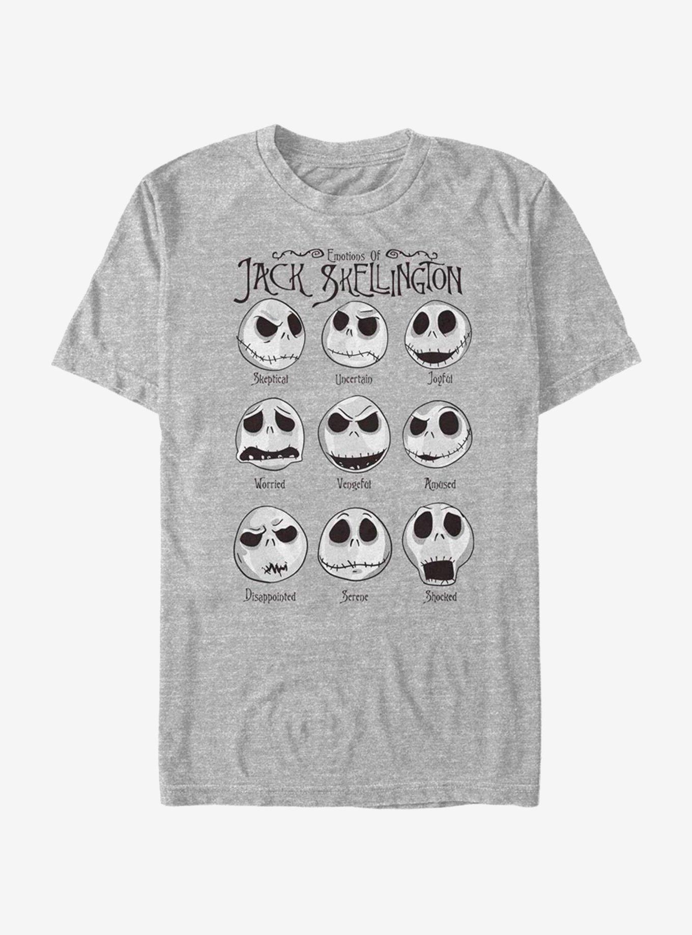 The Nightmare Before Christmas Jack Emotions T-Shirt