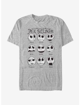 The Nightmare Before Christmas Jack Emotions T-Shirt, , hi-res