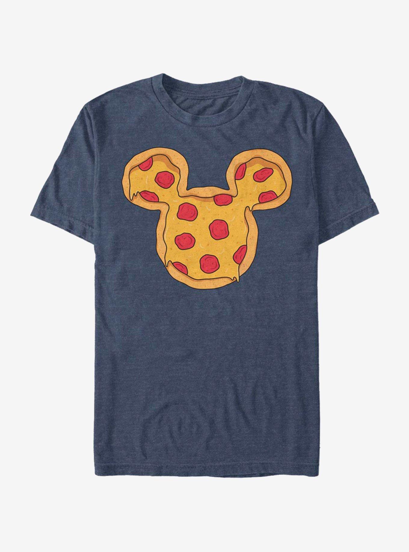 Disney Mickey Mouse Mickey Pizza Ears T-Shirt, NAVY HTR, hi-res
