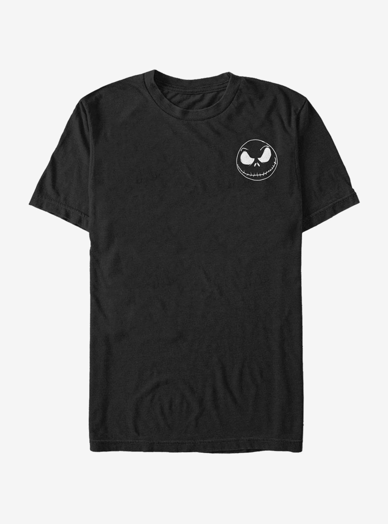 The Nightmare Before Christmas Jack Pocket Scribble T-Shirt, BLACK, hi-res