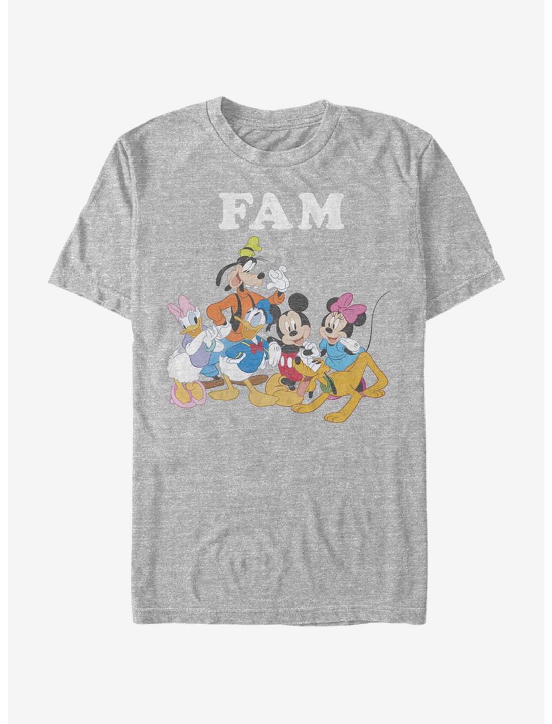 Disney Mickey Mouse Mickey Fam T-Shirt, ATH HTR, hi-res