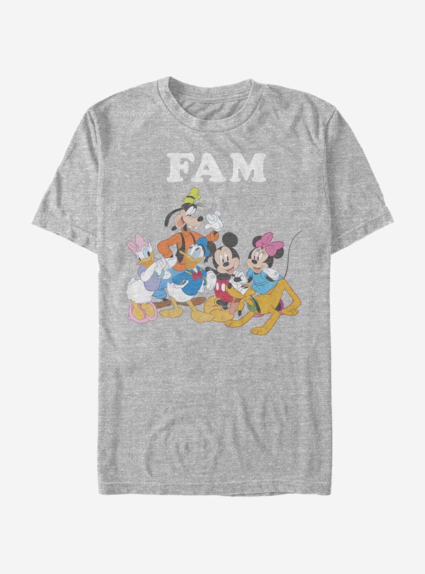 Disney Mickey Mouse Mickey Fam T-Shirt, ATH HTR, hi-res