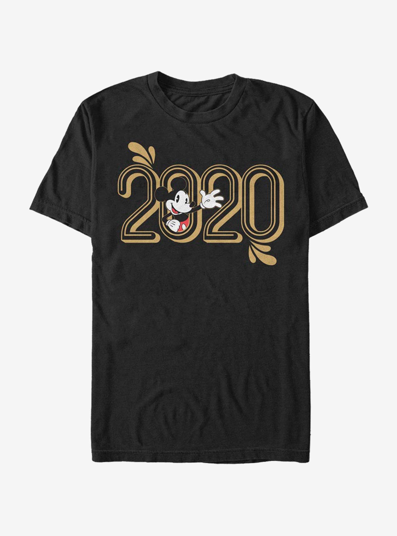 Disney Mickey Mouse Mickey Greets 2020 T-Shirt, BLACK, hi-res