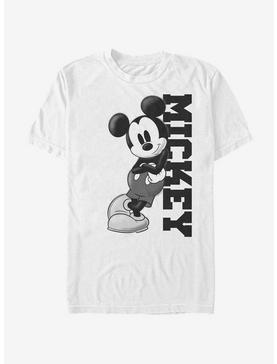 Disney Mickey Mouse Mickey Lean T-Shirt, WHITE, hi-res