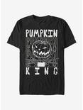 The Nightmare Before Christmas Pumpkin King T-Shirt, BLACK, hi-res
