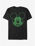 Disney Mickey Mouse Mickey Shamrocks T-Shirt, BLACK, hi-res