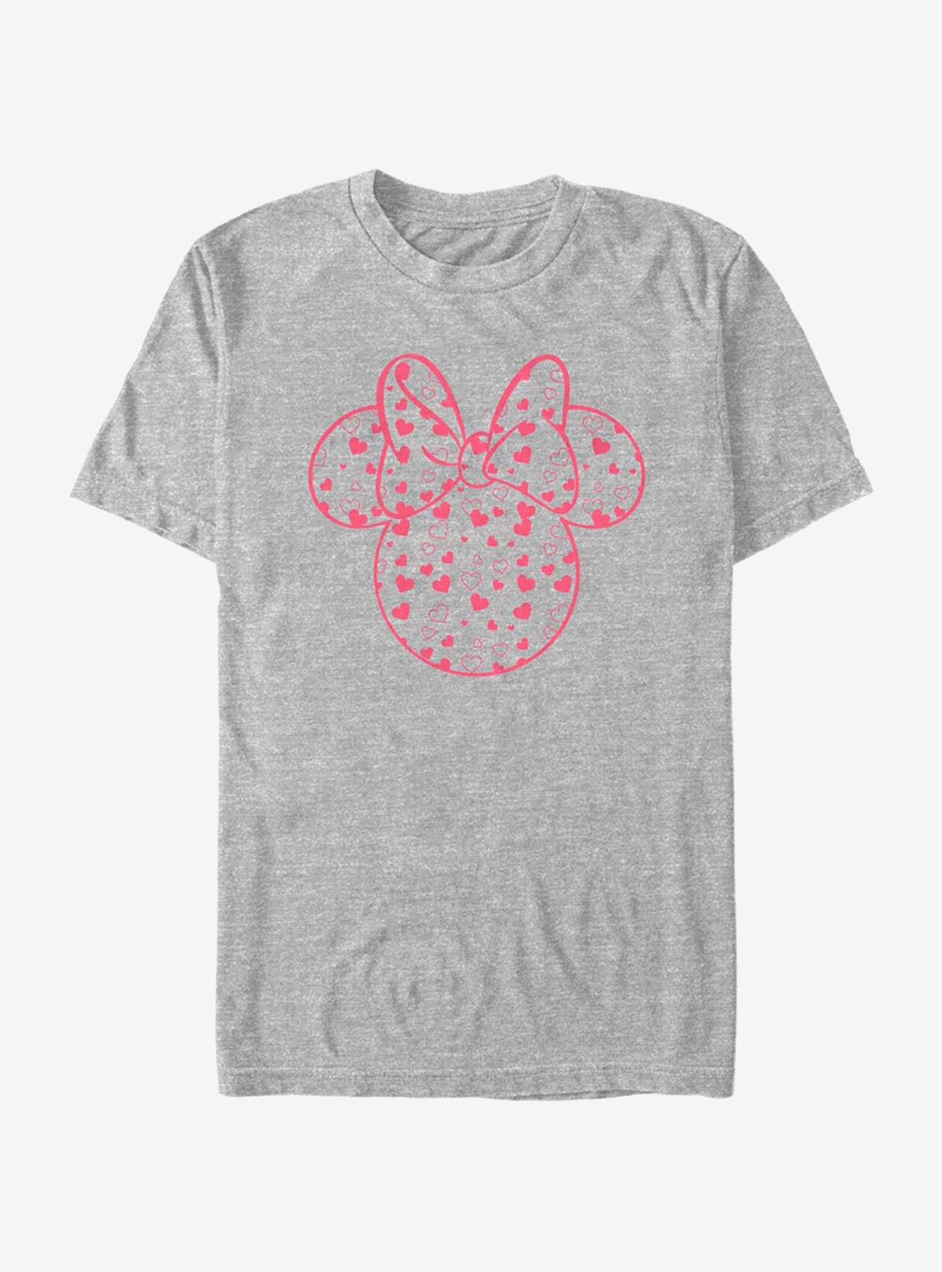 Disney Minnie Mouse Hearts Fill T-Shirt, , hi-res