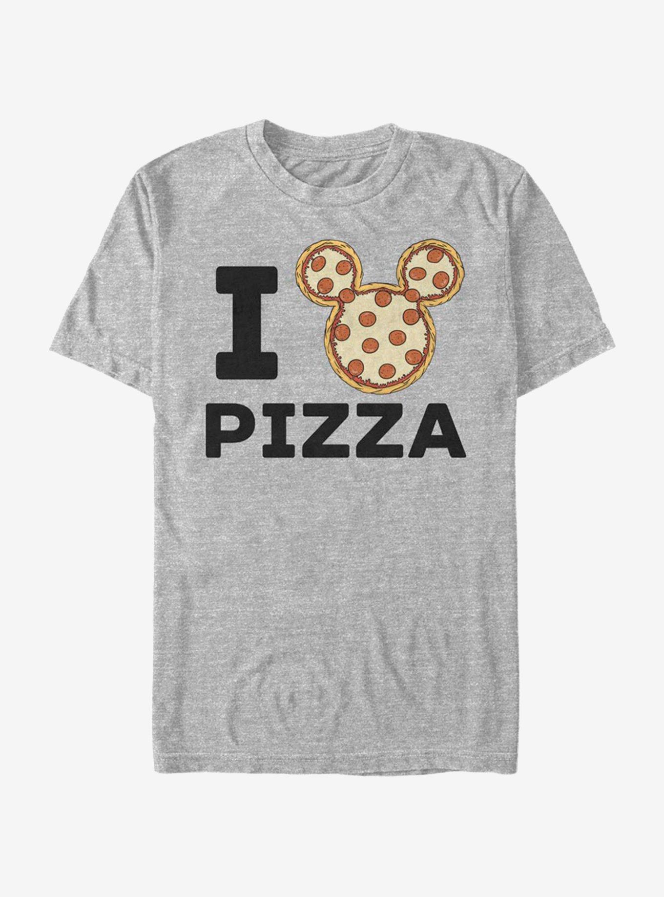 Disney Mickey Mouse Mickey Pizza T-Shirt, ATH HTR, hi-res