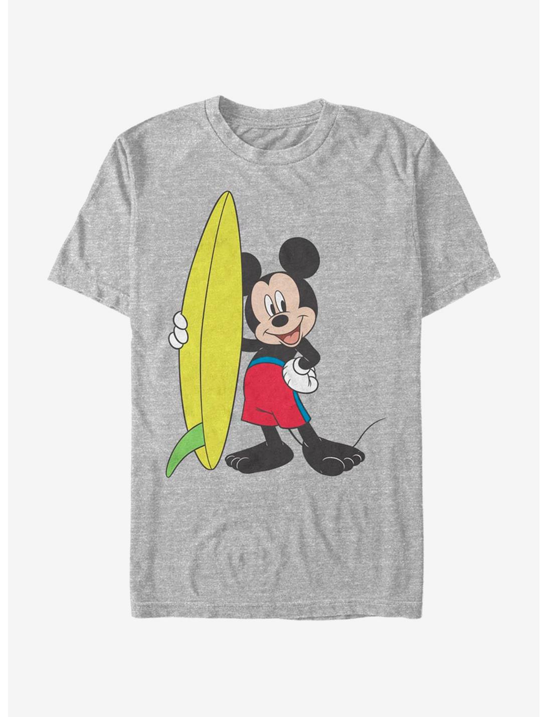 Disney Mickey Mouse Mickey Surf T-Shirt, ATH HTR, hi-res