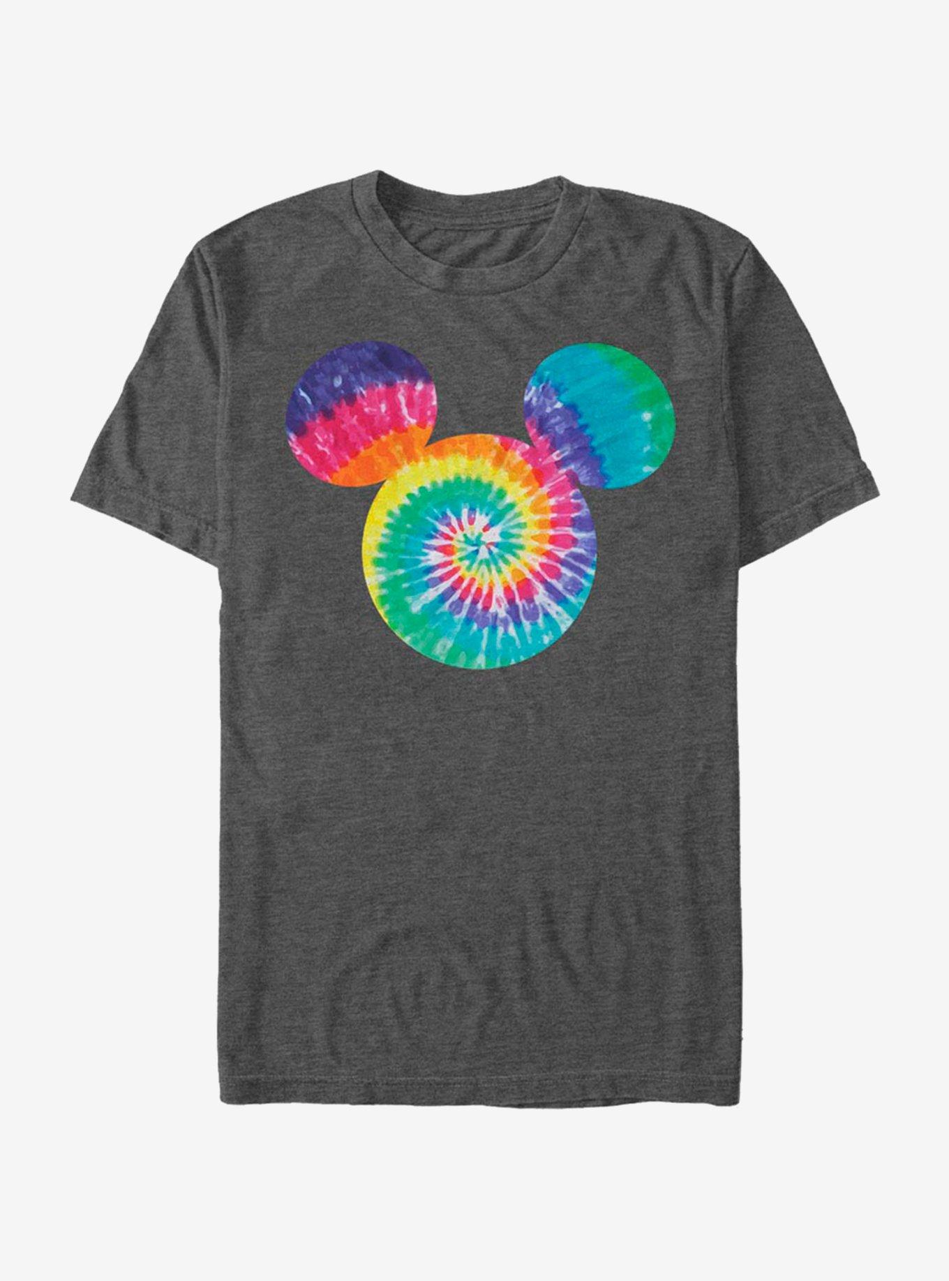 Disney Mickey Mouse Tie Dye Fill T-Shirt