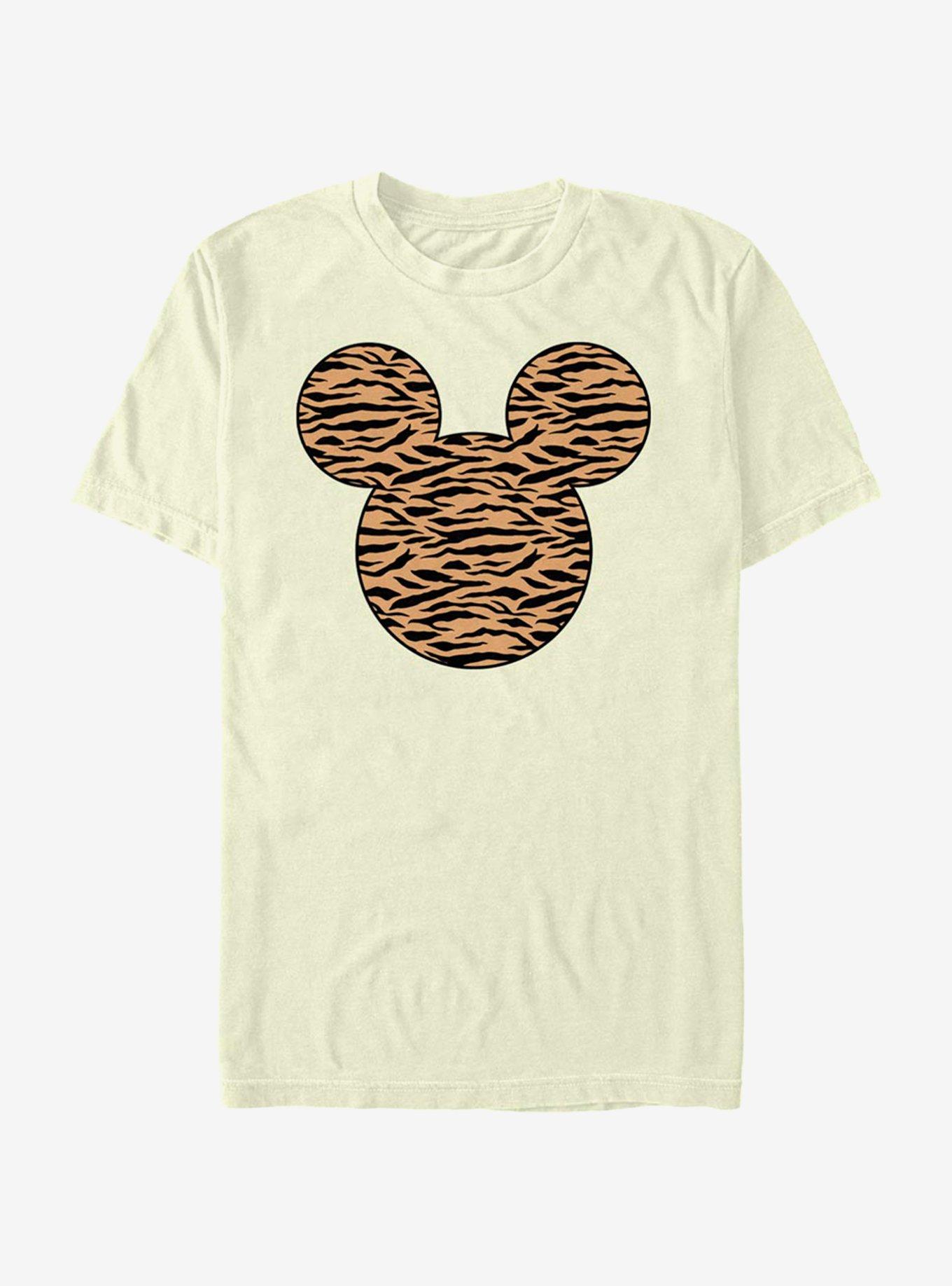 Disney Mickey Mouse Mickey Tiger Fill T-Shirt, NATURAL, hi-res