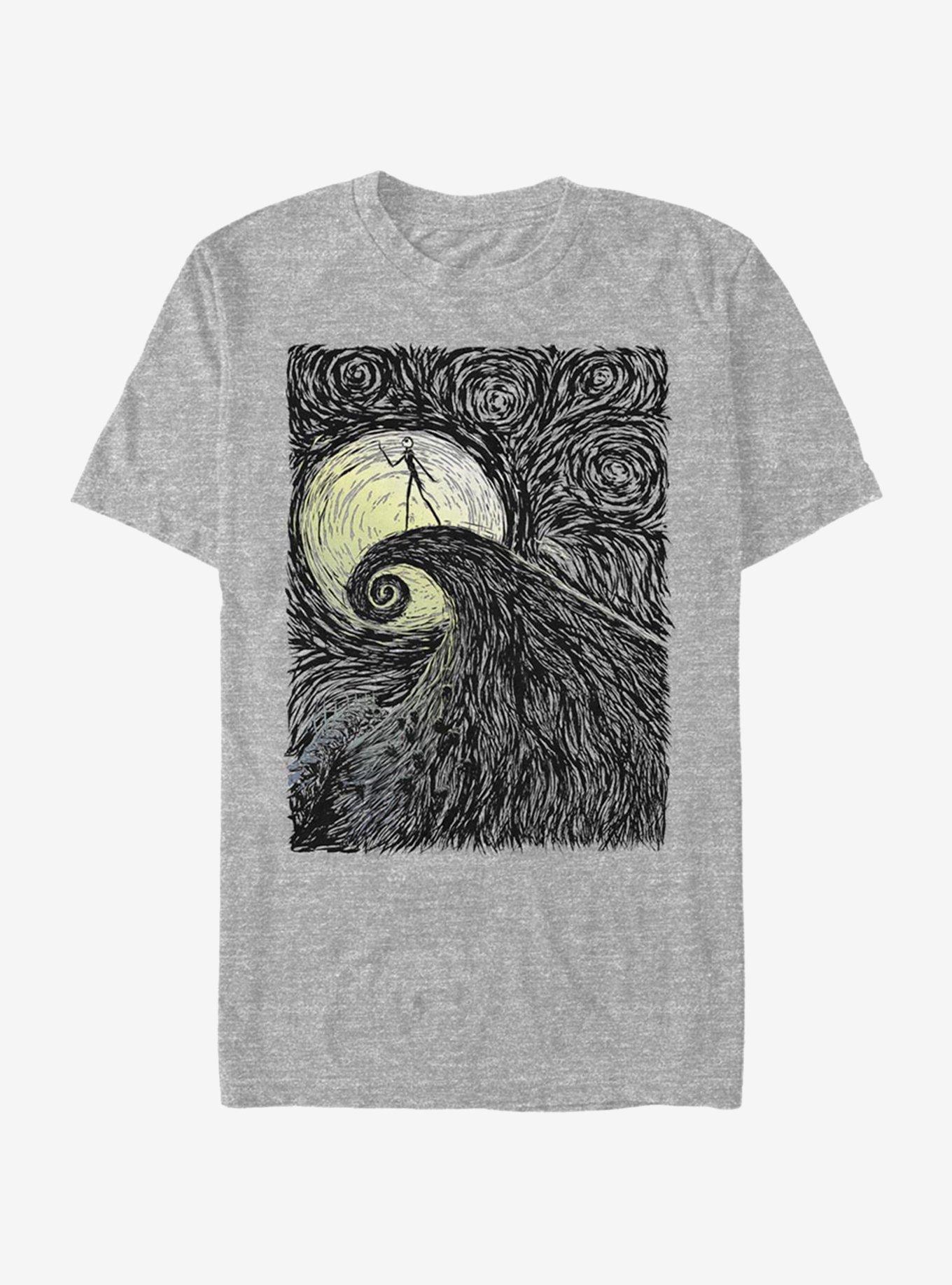 The Nightmare Before Christmas Spiral Hill T-Shirt