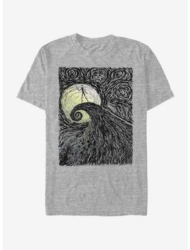 The Nightmare Before Christmas Spiral Hill T-Shirt, ATH HTR, hi-res
