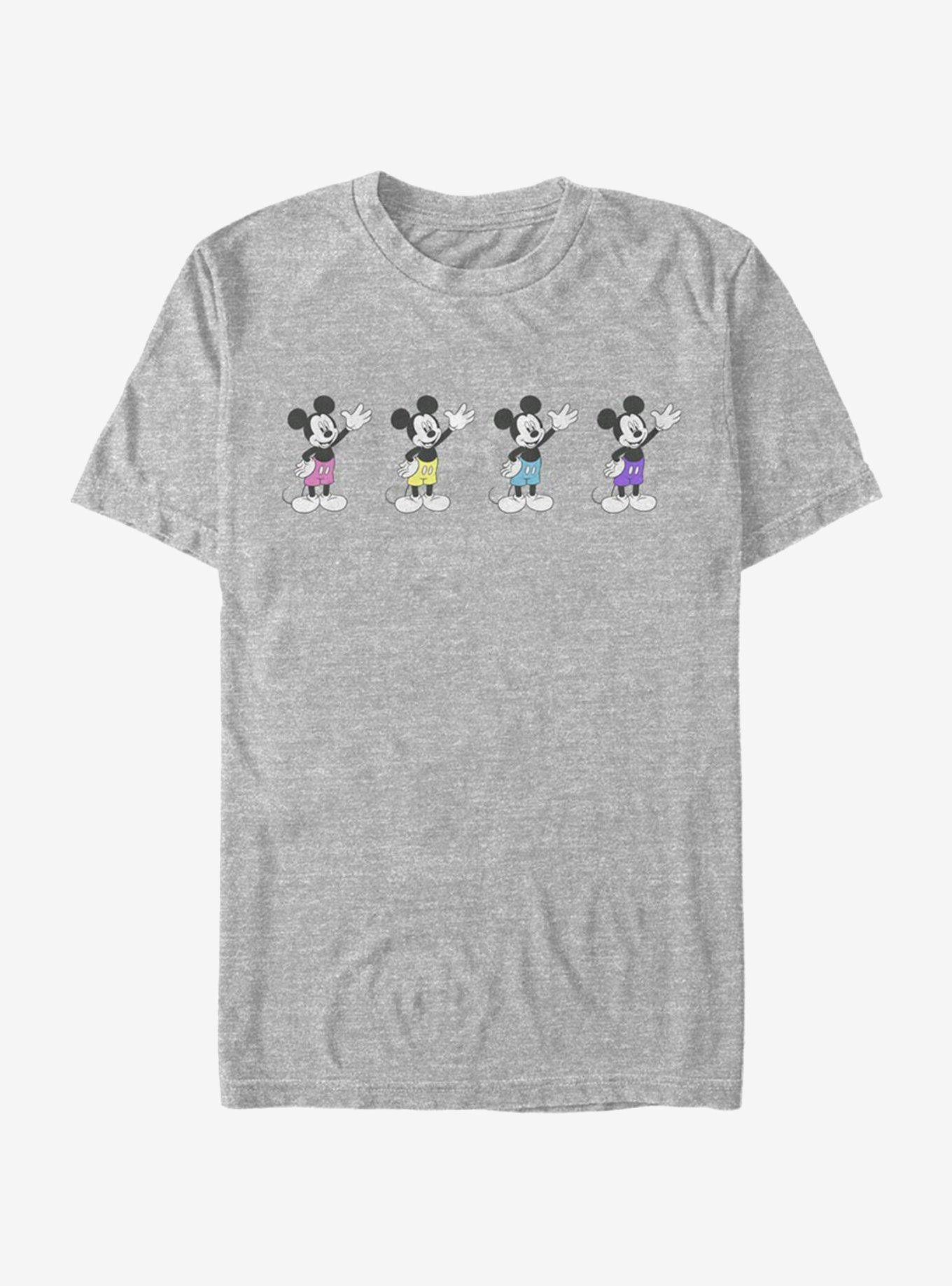 Disney Mickey Mouse Neon Pants T-Shirt, ATH HTR, hi-res